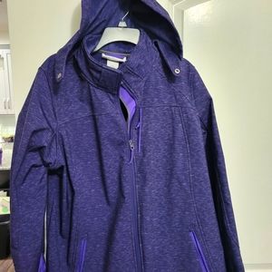 Free Country medium weight dark purple jacket
